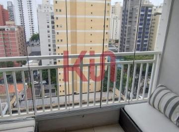Apartamento · 72m² · 2 Quartos · 2 Vagas · Luxuoso apartamento à venda na Vila Nova Conceição, São Paulo-SP: moderno, espaçoso e com vista desl