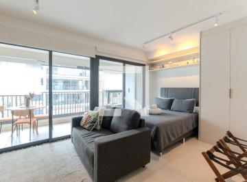 Apartamento totalmente mobiliado , em andar alto, com condominio com todas as co · Apartamento à Venda - Consolação, 1 Quarto, 41 m2