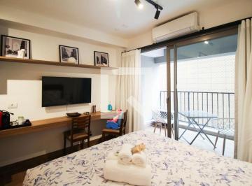 Esta kitnet mobiliada oferece uma excelente oportunidade para quem busca pratici · Apartamento à Venda - Moema, 1 Quarto, 29 m2