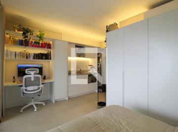 Localizada no vibrante bairro de Indianópolis, em São Paulo, esta kitnet oferece · Apartamento à Venda - Moema, 1 Quarto, 35 m2
