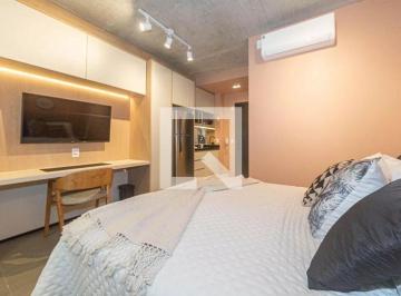 Este encantador studio está localizado no prestigiado bairro do Brooklin, oferec · Apartamento à Venda - Brooklin, 1 Quarto, 25 m2