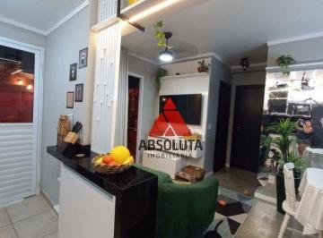 Apartamento · 70m² · 2 Quartos · 1 Vaga · Apartamento para venda em Residencial Jardim Dos Ipês de 70.00m² com 2 Quartos e 1 Garagem