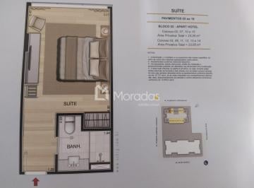 Apartamento · 23m² · 1 Quarto · 1 Vaga · Flat Hotel em Parque Tamandaré - Campos dos Goytacazes