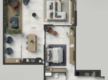 Apartamento · 105m² · 1 Quarto · 1 Vaga · Studio - / Residencial / Ipanema