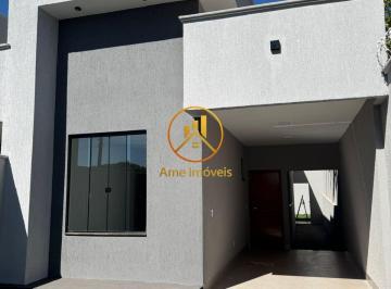 Casa · 87m² · 2 Quartos · 2 Vagas · Casa Nova no Setor Rio Vermelho – Aparecida de Goiânia