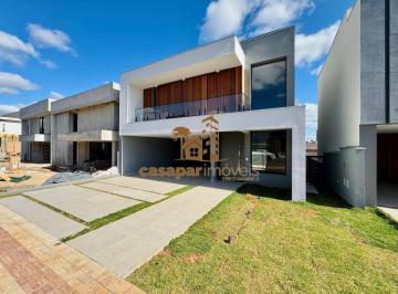 Casa · 208m² · 3 Quartos · 4 Vagas · Casa à Venda no Condomínio Araçari, 209m² com 3 Suítes e 4 Vagas