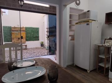 Vista da sala/cozinha · Garden mobiliado