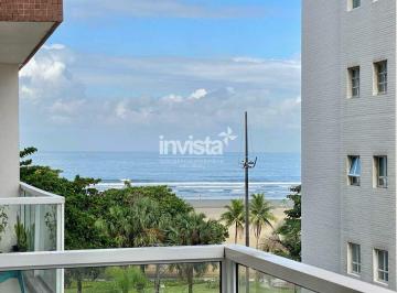 Apartamento · 85m² · 2 Quartos · Vista mar com 2 dormitórios para locação no Gonzaga
