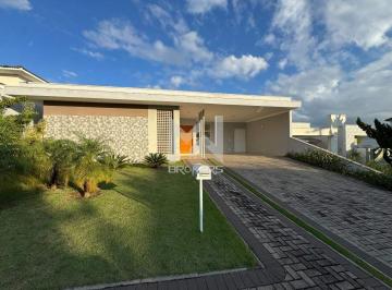 Fachada · Casa Térrea para Alugar no Condominio Terras de Vinhedo - SP