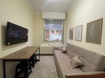Apartamento · 36m² · 1 Quarto · Apartamento 1 dormitório - Reformado - Frente Mar - Porteira Fechada
