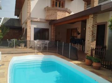 Casa · 402m² · 4 Quartos · 2 Vagas · Casa em Condomínio - Parque Residencial Aquarius - Condomínio Sunset Park - 402m².