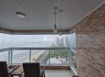 Apartamento · 81m² · 2 Quartos · 1 Vaga · Apartamento com Varanda Gourmet - Mongagua FRENTE MAR