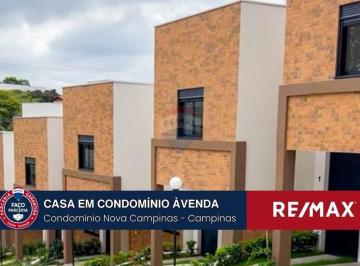 Casa · 110m² · 3 Quartos · 2 Vagas · Lançamento Casas de 3 quartos a venda - Nova Campinas - Campinas/SP