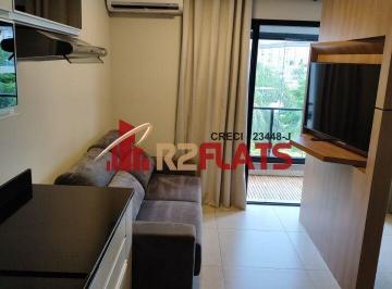 Apartamento · 38m² · 1 Quarto · 1 Vaga · Flat com ótimo preço no bairro Campo Belo. Confira!