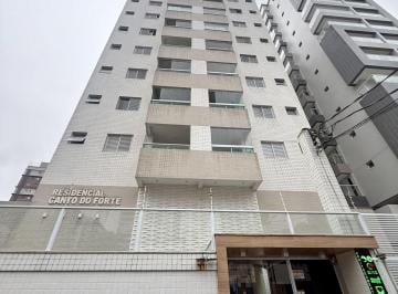 Apartamento · 55m² · 1 Quarto · 1 Vaga · Apartamento Á Venda Mobiliado 1 Quarto Com Sacada Canto do Forte Praia Grande
