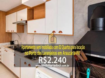 9190b6860d57a40bc98427a7b4e0520d83096218 · Apartamento semi mobiliado com 02 Quartos no Porto das Laranjeiras em Araucária-PR  - Locação por R$