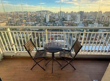Apartamento · 50m² · 1 Quarto · 1 Vaga · Apartamento com 1 dormitório mobiliado e climatizado para locação ao lado da UNIFESP em Vila Matias,
