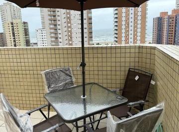 Apartamento · 152m² · 3 Quartos · 2 Vagas · Cobertura 3 dormitórios - Aviação, Praia Grande