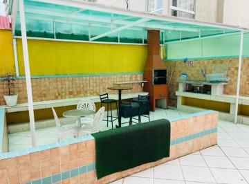 Apartamento · 105m² · 3 Quartos · 1 Vaga · Apartamento Churrasqueira - Guilhermina, Praia Grande