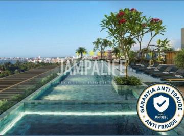 Apartamento · 23m² · 1 Quarto · Flat frente mar no Jardim Oceania!