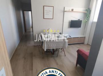 Apartamento · 46m² · 2 Quartos · 1 Vaga · Apartamento 2 quartos mobiliado andar alto e vista mar