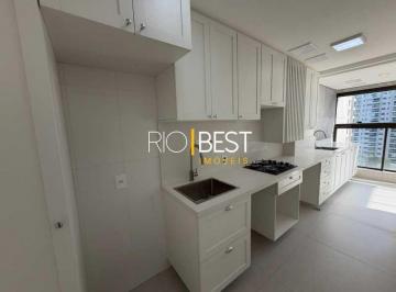 Apartamento · 76m² · 2 Quartos · 1 Vaga · Barra Peninsula Be 2 suites reformado andar alto