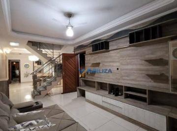 Casa · 170m² · 3 Quartos · 4 Vagas · Sobrado para venda em Jardim Santa Bárbara de 170.00m² com 3 Quartos, 1 Suite e 4 Garagens