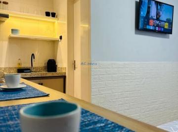 Apartamento · 25m² · 1 Quarto · Kitnet Térrea Mobiliada em Cidade Ocian - Apenas 300mts da Praia!