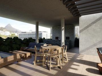 Apartamento · 33m² · 1 Quarto · 1 Vaga · Studio Moderno com Vagas de Garagem e Área de Convivência