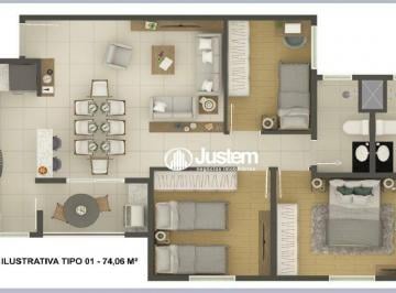 36ace7c77a9f3d9f8c1658ec565ce569976b95f3 · Apartamento com 3 dormitórios à venda, 74 m² por R$ 605.000 - Jardim Santiago - Indaiatuba/SP
