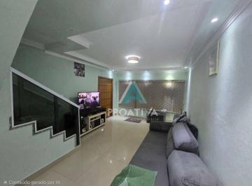 c35d5654810678921bfd4c119df3fe35ac627ef1 · Sobrado com 3 dormitórios à venda, 182 m² - Jardim Jamaica - Santo André/SP