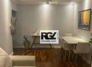 93f7c3d9e9b58a390721d1db056e45d2ee7e2dcf · Apartamento com 2 dormitórios à venda, 70 m² por R$ 381.000,00 - Aparecida - Santos/SP