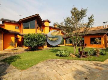 Casa · 600m² · 3 Quartos · 3 Vagas · Casa Campestre de Alto Padrão na Granja Viana, 3 Suítes, Lazer e Bosque