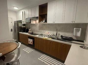 Cozinha · Apartamento Impecável com 3 dormitórios à venda, 93 m² por R$ 710.000 - Centro - São Bernardo do Cam