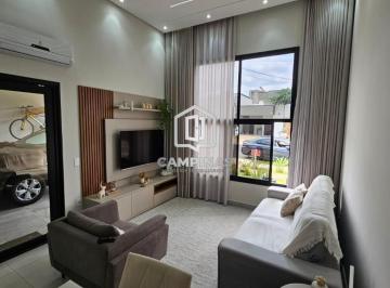 Casa · 148m² · 3 Quartos · 4 Vagas · Casa à venda em Indaiatuba, Jardim Mantova, com 3 suítes, com 148 m², Condomínio Mantova