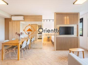 Apartamento · 49m² · 1 Quarto · 1 Vaga · Apartamento de 49m², mobiliado, com 1 suíte e 1 vaga no bairro Petrópolis.