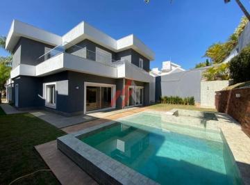 Foto 01 · Casa de Luxo em Alphaville Residencial Zero: 4 quartos, 4 suítes, 3 salas, 6 banheiros, 6 vagas de g
