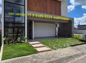 Casa de 4 quartos, Feira de Santana · Leo vende, casa em condomínio, no Sim, 4 suítes, closet, piscina, goumert