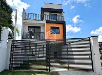 Casa · 132m² · 3 Quartos · 3 Vagas · Triplex com 3 dorm. + Escritório à venda, 132m² por R$ 839.000 - Santa Cândida - Curitiba/PR