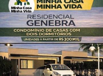 Foto 01 · Casas térreas com 2 dormitórios em condomínio para venda na planta.