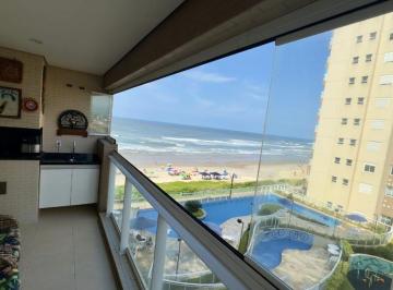 Apartamento de 2 quartos, Itanhaém · Apartamento Pé na Areia no Centro de Itanhaém, Piscina,Churrasqueira e Vista Privilegiada para o Mar