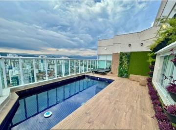 Apartamento de 3 quartos, Santos · LINDA COBERTURA 3 SUÍTES/ PORTEIRA FECHADA VISTA MAR