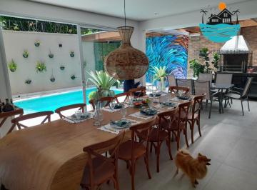 Foto 01 · Casa em Condomínio, 30 metros da praia para Venda e Locação em Juquehy c/ 5 suítes, piscina pv - ac