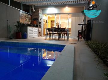 Foto 01 · Casa para alugar em condomínio fechado em Juquehy com 4 dormitórios, 2 suíte, 50m da praia - Acomoda