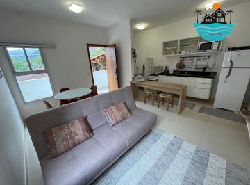 Foto 01 · Apartamento para locação em Juquehy, 30 metros da praia e com 1 dormitório, acomodação p/ 1 casal e 