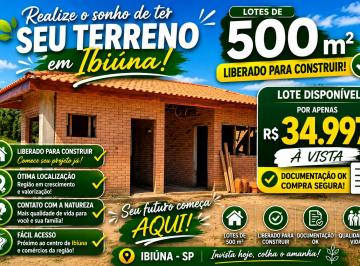 Terreno , Ibiúna · ÚLTIMA OPORTUNIDADE! RESTA APENAS 1 LOTE NESTA CONDIÇÃO!