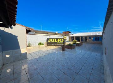 Casa · 60m² · 2 Quartos · 4 Vagas · CASA EM LOTE INTEIRO COM PISCINA E CHURRASQUEIRA EM AGENOR DE CAMPOS – MONGAGUÁ!