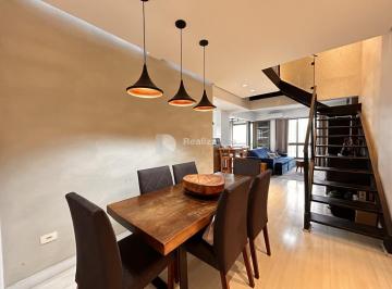 Apartamento · 118m² · 3 Quartos · 2 Vagas · Duplex Porteira Fechada c/ Mezanino no Residencial Jaboticabeiras – 118m²