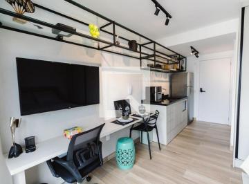 Imóvel totalmente equipado e montado, com excelente bom gosto. Possui Ar condici · Apartamento à Venda - Perdizes, 1 Quarto, 26 m2