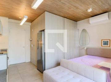 Localizado no charmoso bairro de Campo Belo, em São Paulo, este studio oferece u · Apartamento à Venda - Brooklin, 1 Quarto, 24 m2